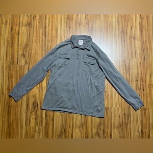 Levi's Levi Strauss And CO. Long Sleeve Cotton Polo Size XXL Regular